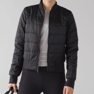 Lululemon Non-Stop Bomber *Reversible in Black size 10